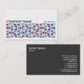 Long Afbeelding 0255 - Hexagon Pattern 05 Visitekaartje (Voorkant / Achterkant)