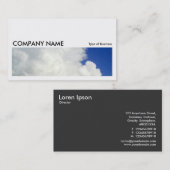 Long Afbeelding 028 - Cloud Visitekaartje (Voorkant / Achterkant)