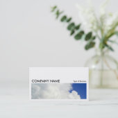 Long Afbeelding 028 - Cloud Visitekaartje (Staand voorkant)