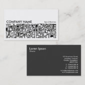 Long Afbeelding 034 - Metropolis Visitekaartje (Voorkant / Achterkant)