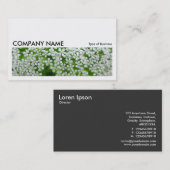 Long Afbeelding 036 - Koe peterselie Visitekaartje (Voorkant / Achterkant)