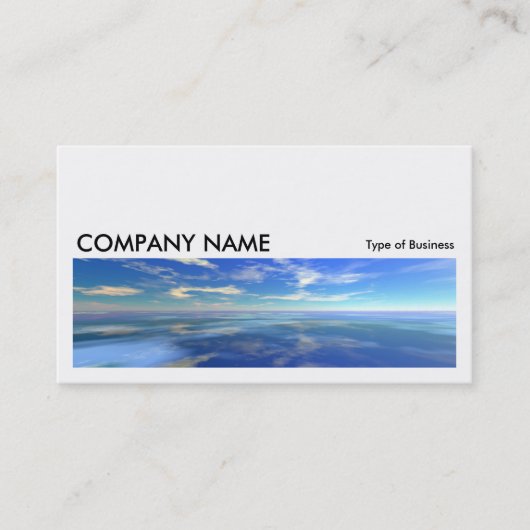 Long Afbeelding 04 - Zee en Sky Visitekaartje (Voorkant)