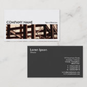 Long Afbeelding 06 - staalconstructie Lijst Visitekaartje (Voorkant / Achterkant)