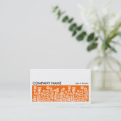 Long Afbeelding 071 - Cyber Garden - Oranje Visitekaartje (Staand voorkant)