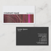 Long Afbeelding 076 - Fractal Lines Visitekaartje (Voorkant / Achterkant)