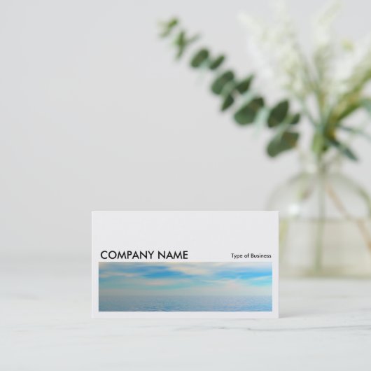 Long Afbeelding 083 - Tropisch Zee Visitekaartje (Staand voorkant)