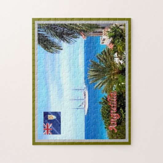 Long Bay - Anguilla - Legpuzzel (Verticaal)