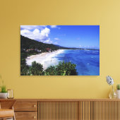 Long Bay, Port Antonio, Jamaica Canvas Afdruk (Insitu (Woonkamer))