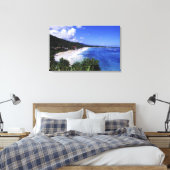 Long Bay, Port Antonio, Jamaica Canvas Afdruk (Insitu (Slaapkamer))