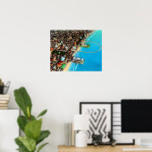 Long Beach #1 Poster (Thuiskantoor)