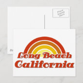 Long Beach Briefkaart (Voorkant / Achterkant)