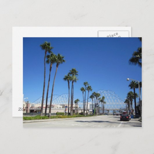 Long Beach Briefkaart (Voorkant / Achterkant)