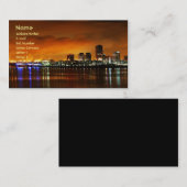 Long Beach Ca. Visitekaartje (Voorkant / Achterkant)