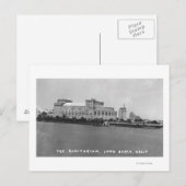 Long Beach, California Auditorium Uitzicht Photogr Briefkaart (Voorkant / Achterkant)