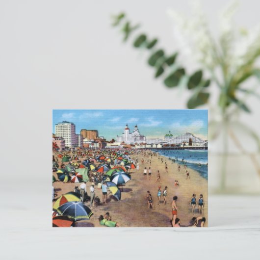 Long Beach California  Briefkaart (Staand voorkant)