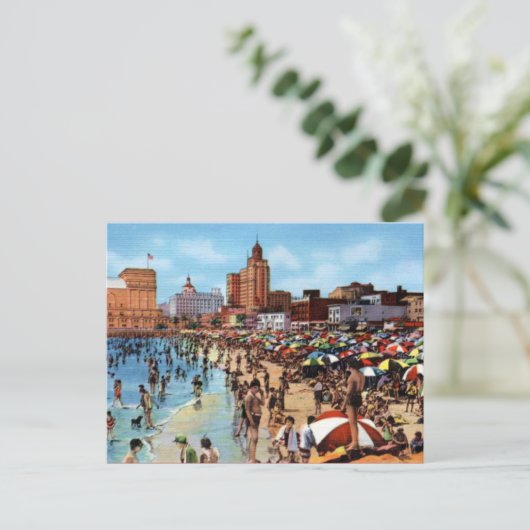 Long Beach California  Briefkaart (Staand voorkant)