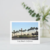 Long Beach California Briefkaart (Staand voorkant)