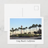 Long Beach California Briefkaart (Voorkant / Achterkant)