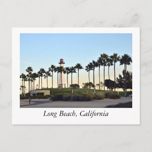 Long Beach California Briefkaart (Voorkant)