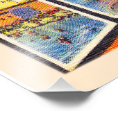 Long Beach California CA Large Letter Briefkaart Foto Afdruk (Hoek)