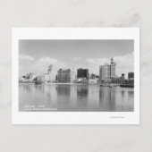 Long Beach, California City Skyline Uitzicht Briefkaart (Voorkant)