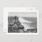 Long Beach, California Coastline and Beach Briefkaart (Voorkant / Achterkant)