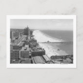 Long Beach, California Coastline and Beach Briefkaart (Voorkant)
