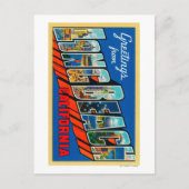 Long Beach, California - Large Letter Scenes 2 Briefkaart (Voorkant)