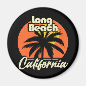 Long Beach California Magneet (Voorkant)