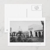 Long Beach, California Pacific SW Expo Bldg. Briefkaart (Voorkant / Achterkant)