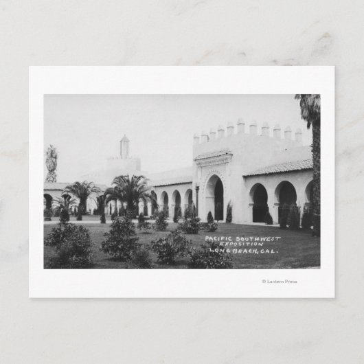 Long Beach, California Pacific SW Expo Bldg. Briefkaart (Voorkant)