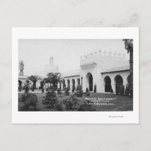 Long Beach, California Pacific SW Expo Bldg. Briefkaart