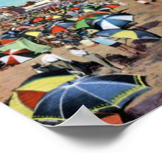 Long Beach California Poster (Hoek)