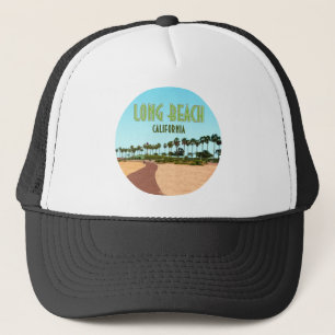 Long Beach California Shoreline Aquatic Park Trucker Pet