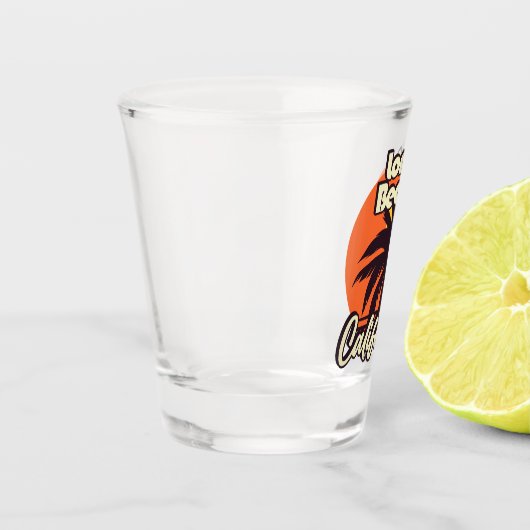 Long Beach California Shot Glas (Links)