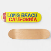 LONG BEACH CALIFORNIA Skateboard (Horizontaal)