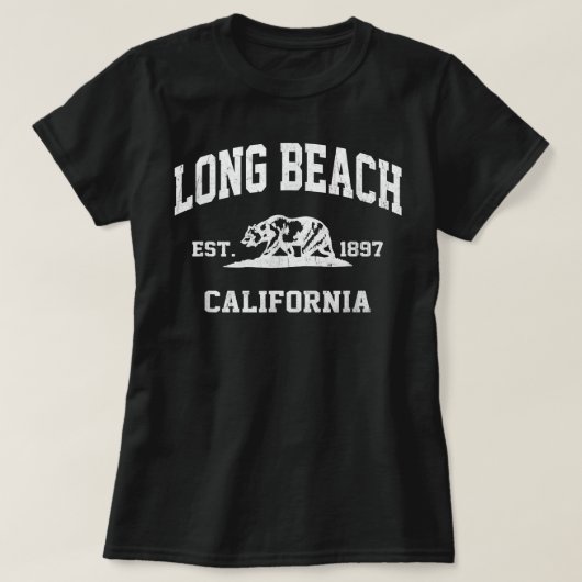 Long Beach California State Athletic St. T-shirt (Design voorkant)