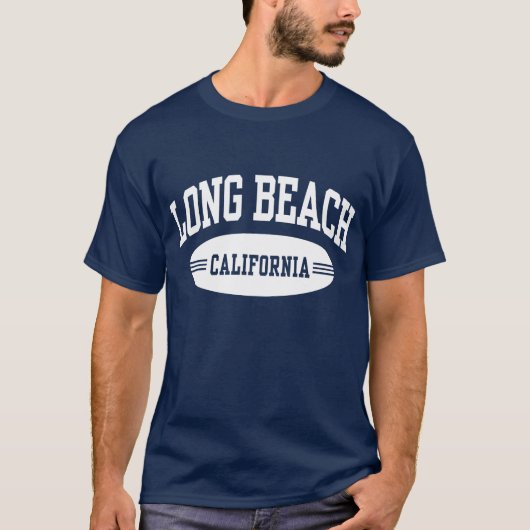 Long Beach California T-shirt (Voorkant)