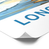 Long Beach California Travel Print (Hoek)