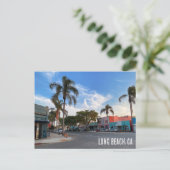 Long Beach California Uitnodiging Briefkaart (Staand voorkant)