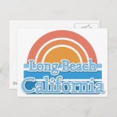 Long Beach, Californië Briefkaart (Voorkant / Achterkant)