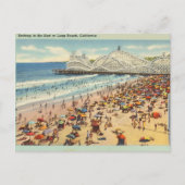  Long Beach Californië Briefkaart (Voorkant)