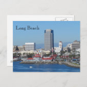 Long Beach, Californië Briefkaart (Voorkant / Achterkant)