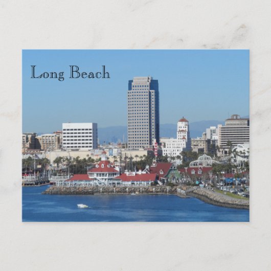 Long Beach, Californië Briefkaart (Voorkant)