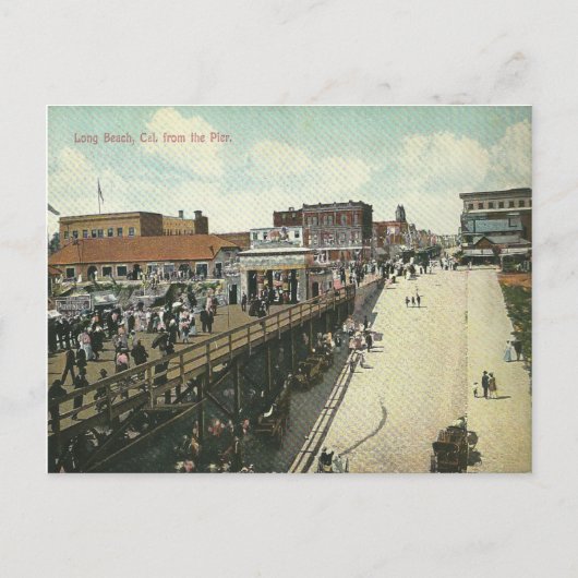 Long Beach Californië Briefkaart (Voorkant)