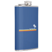 Long Beach, Californië Heupfles (Rechts)