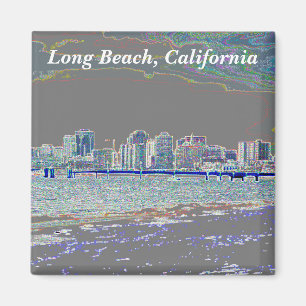Long Beach, Californië Magneet