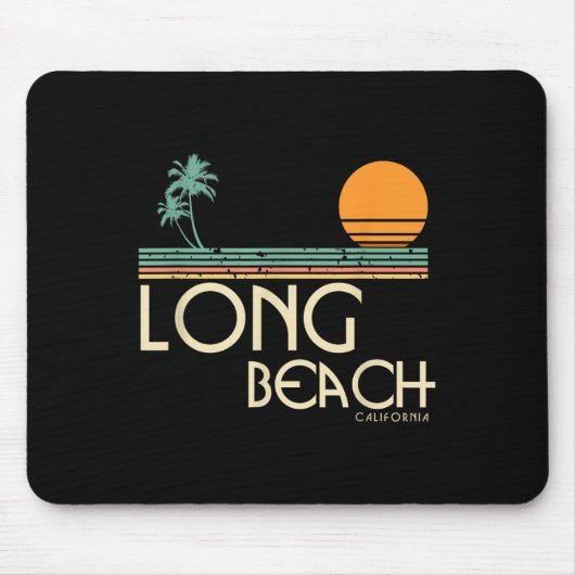 Long Beach Californië Muismat (Voorkant)