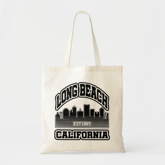 Long Beach, Californië Tote Bag (Voorkant)