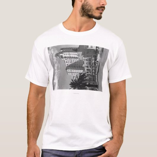 Long Beach, Californië Wilton Hotel Photography T-shirt (Voorkant)